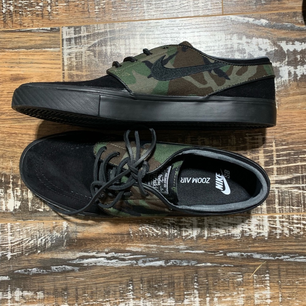Nike SB Zoom Air Stefan Janoski Camouflage Size 9